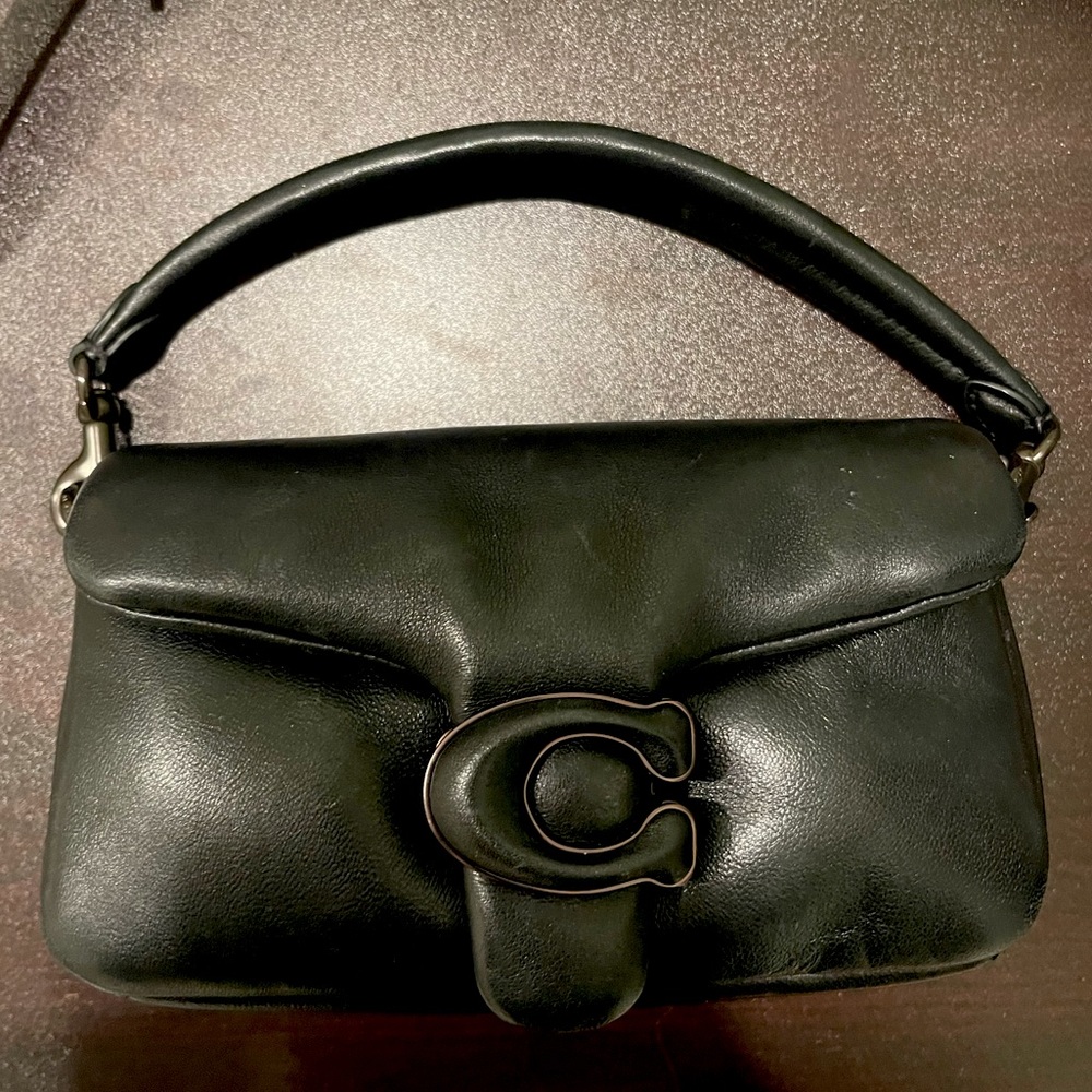 RARE Coach Pillow Tabby ALL BLACK INCLUDING HARDWARE